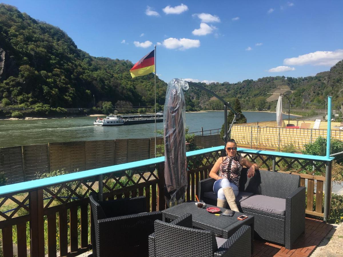 Ferienwohnung Loreleybrunnen Sankt Goarshausen Exterior foto